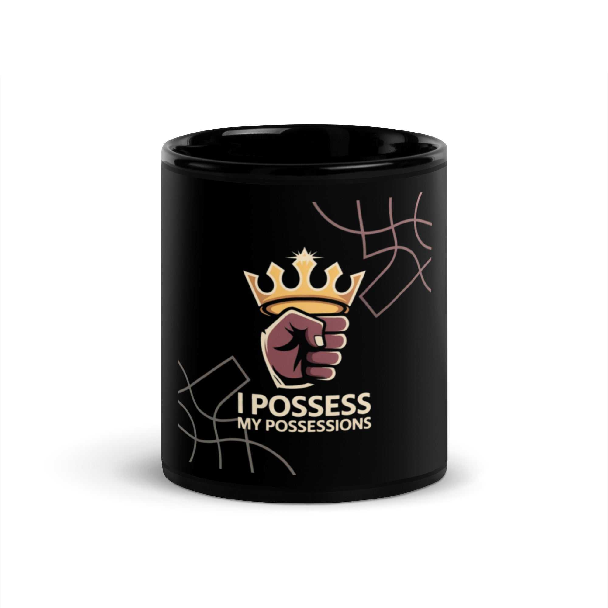 Black Glossy Mug – Sleek, Stylish & Perfect for Daily Sipping 