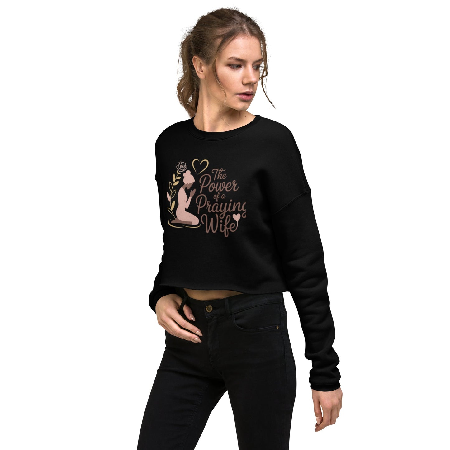 Crop Sweatshirt – Soft, Stylish & Perfect for Layered Looks
