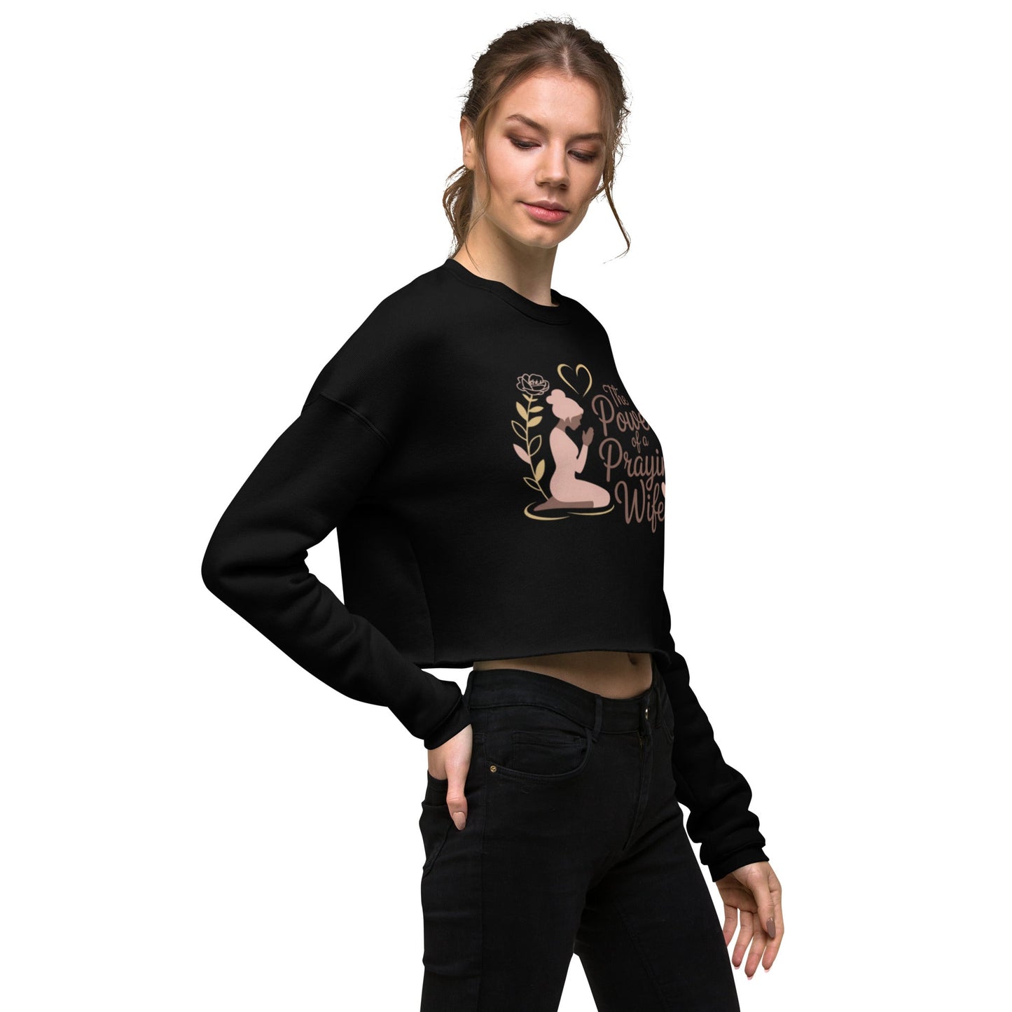 Crop Sweatshirt – Soft, Stylish & Perfect for Layered Looks